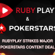 RubyPlay strikes major PokerStars content deal