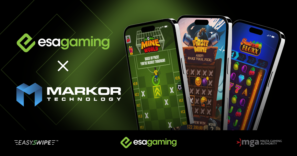 ESA Gaming boosts reach with multi-faceted Markor Technology deal