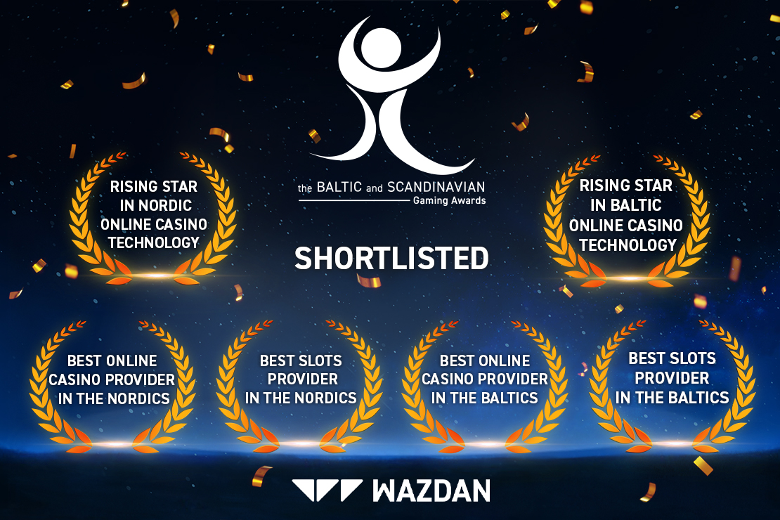 Wazdan picks up six nominations at the BSG Awards 2023