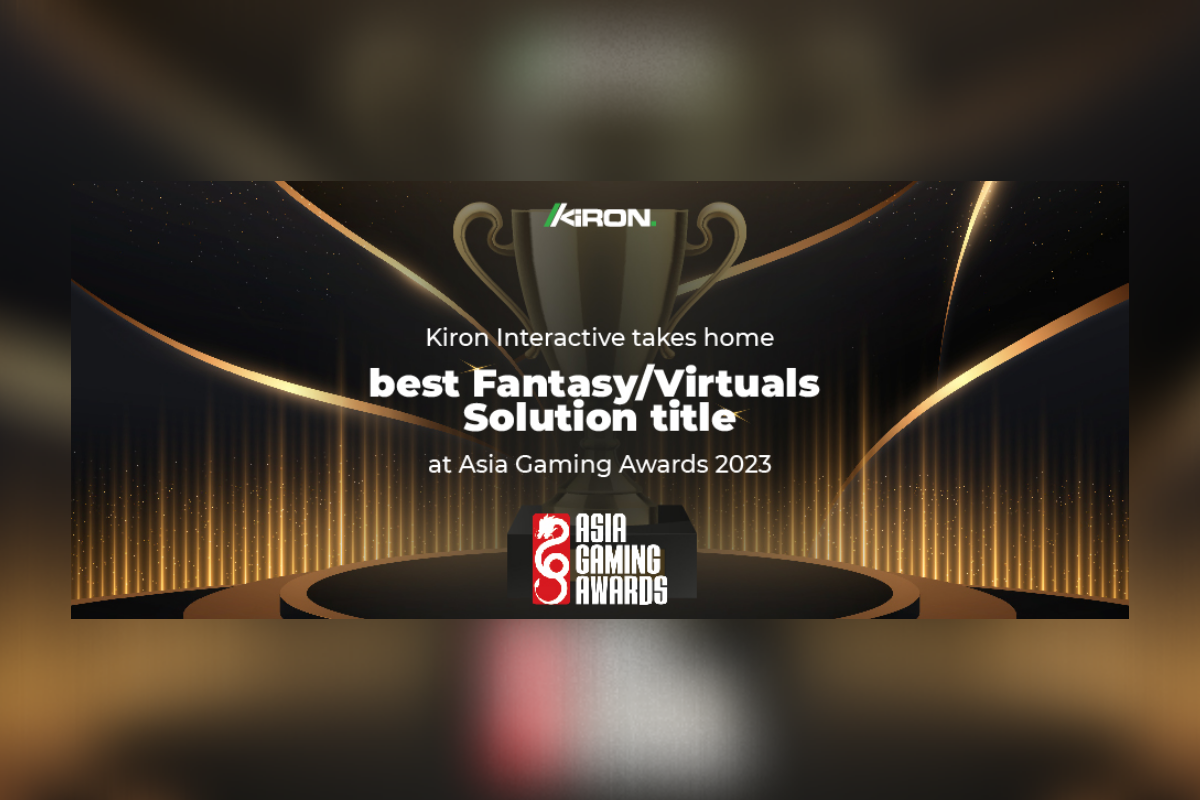 Kiron Interactive takes home best Fantasy/Virtuals Solution title at Asia Gaming Awards 2023