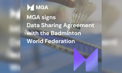 MGA and Badminton World Federation Sign Data-Sharing Agreement