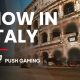 Push Gaming debuts in Italy