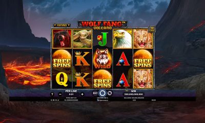 Spinomenal unleashes Wolf Fang Volcano slot