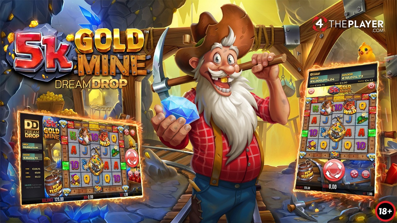 Strike Gold with 5k Gold Mine Dream Drop by 4ThePlayer