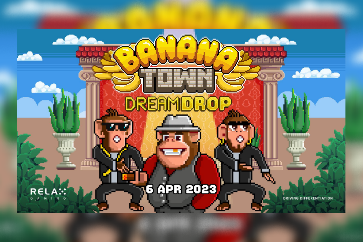 Relax ready for more monkey business with Banana Town Dream Drop