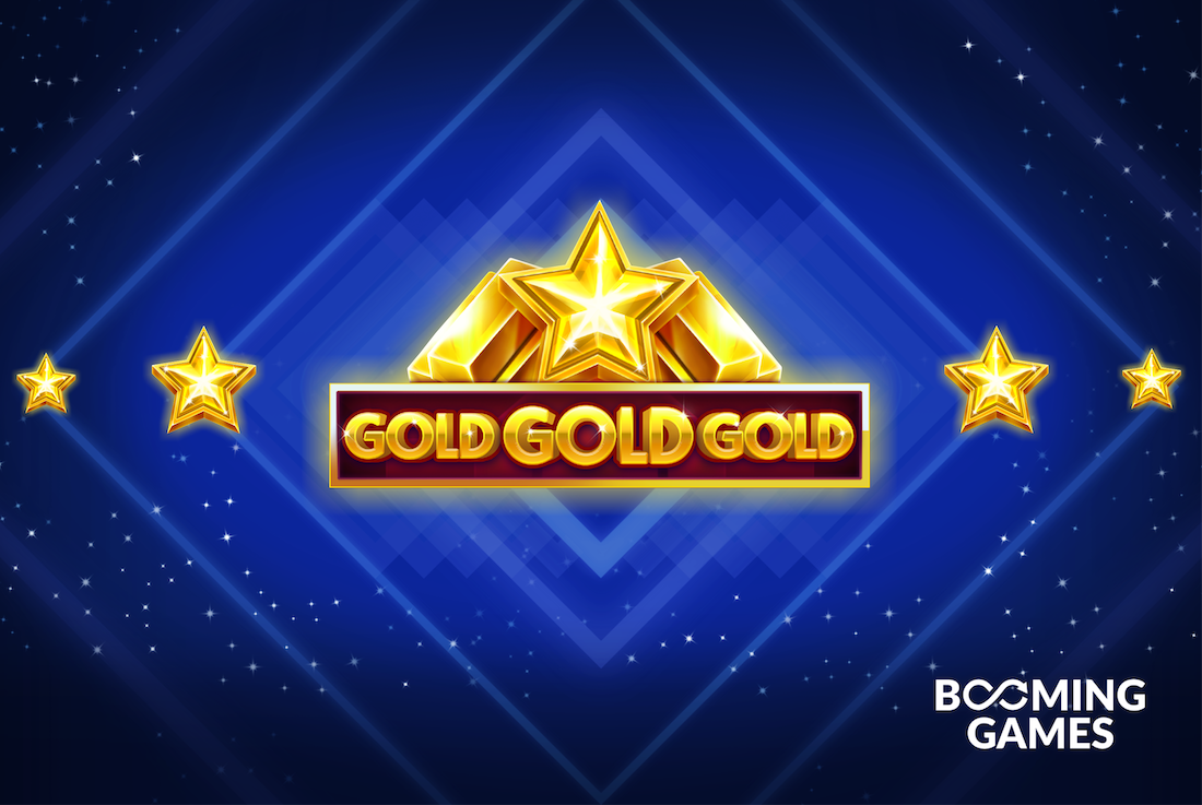 Be a winner and go for Gold Gold Gold in the latest slot from Booming Games