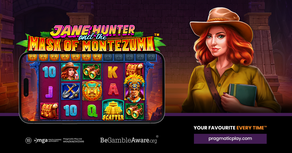 PRAGMATIC PLAY UNEARTHS AZTEC RICHES IN JANE HUNTER AND THE MASK OF MONTEZUMA™ 