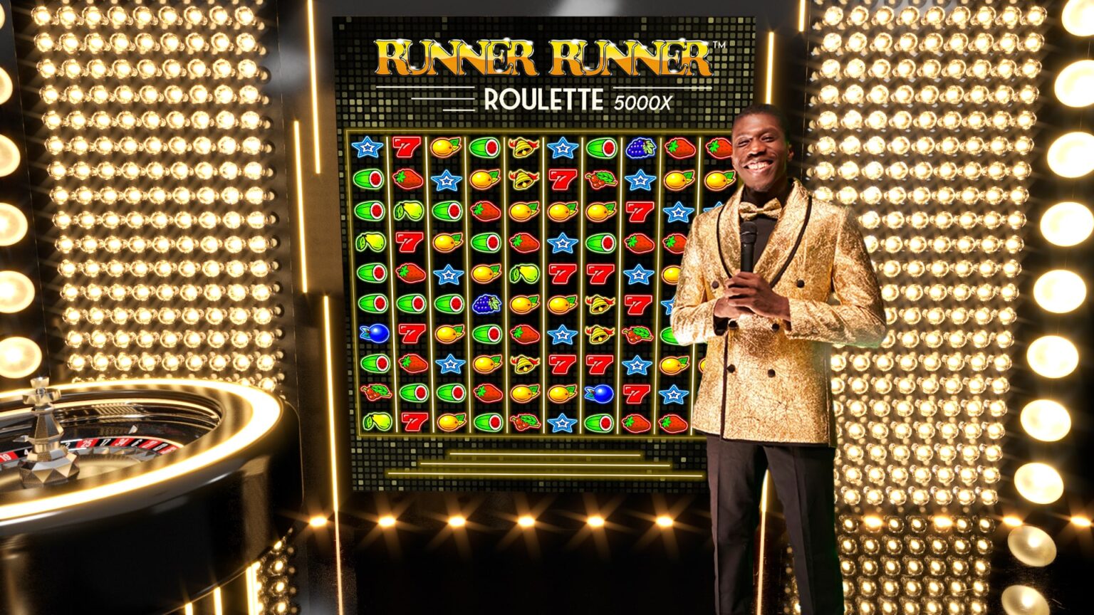 Stakelogic Live launches Runner Runner Roulette 5000X in English