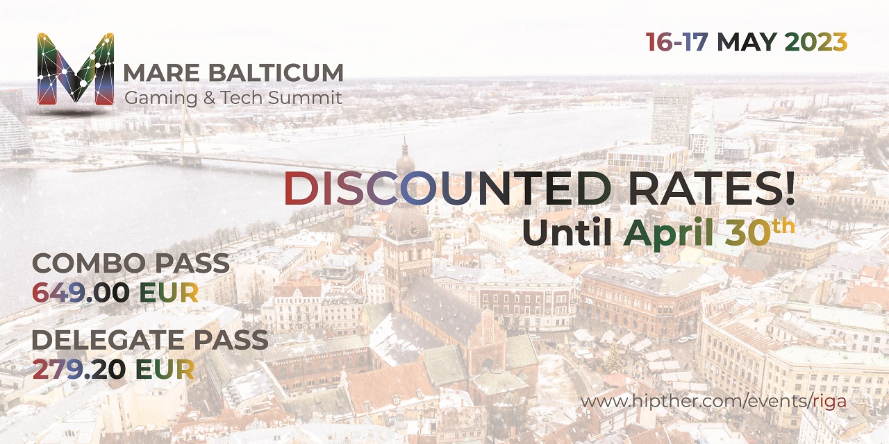 MARE BALTICUM Gaming & Tech Summit 2023: Discounts, Sponsors & Agenda Updates