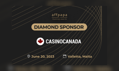 AffPapa iGaming Awards 2023 Has Revealed the Name of the Diamond Sponsor—Meet CasinoCanada