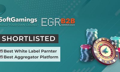 EGR B2B Awards 2023: SoftGamings Shortlisted as Best White Label Partner and Best Aggregator Platform