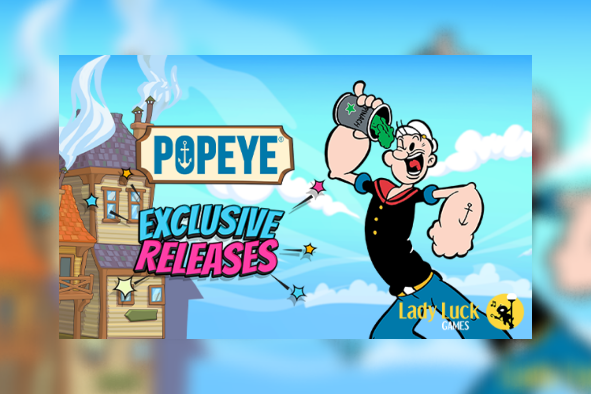 Exclusive Launches of Lady Luck Games' Popeye Slot Game Celebrated Across Multiple Platforms