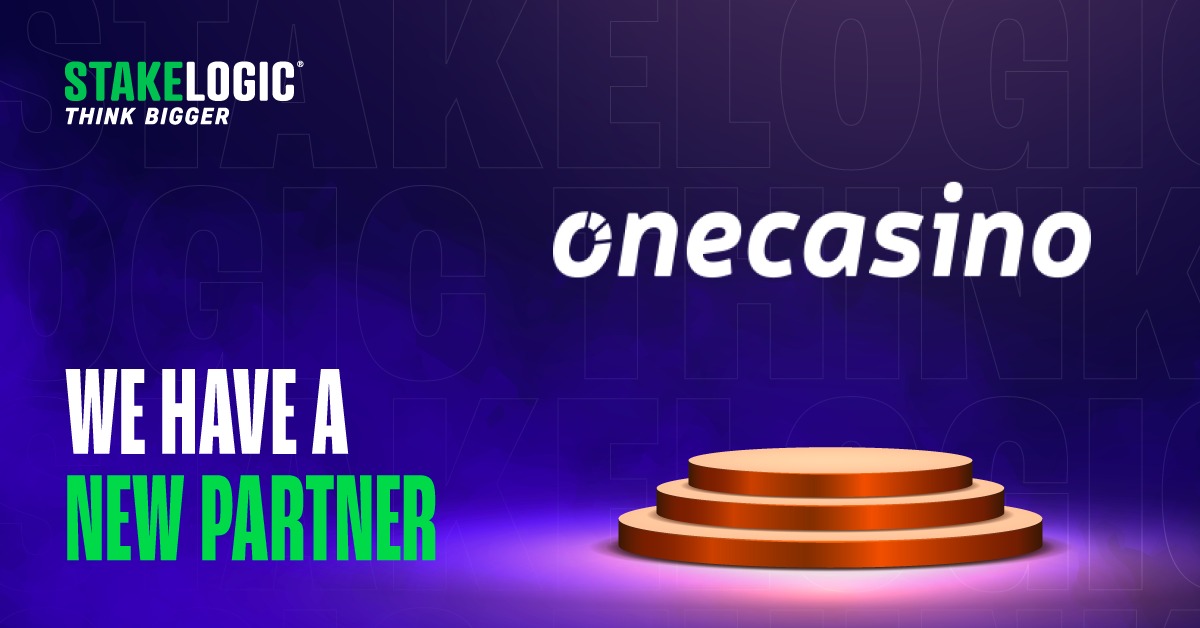 OneCasino unveils significant content partnership with Stakelogic