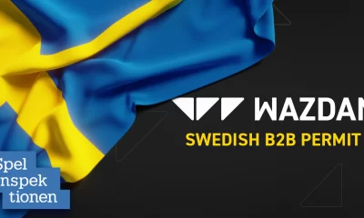 Wazdan acquires a B2B supplier permit from the Swedish Gambling Authority