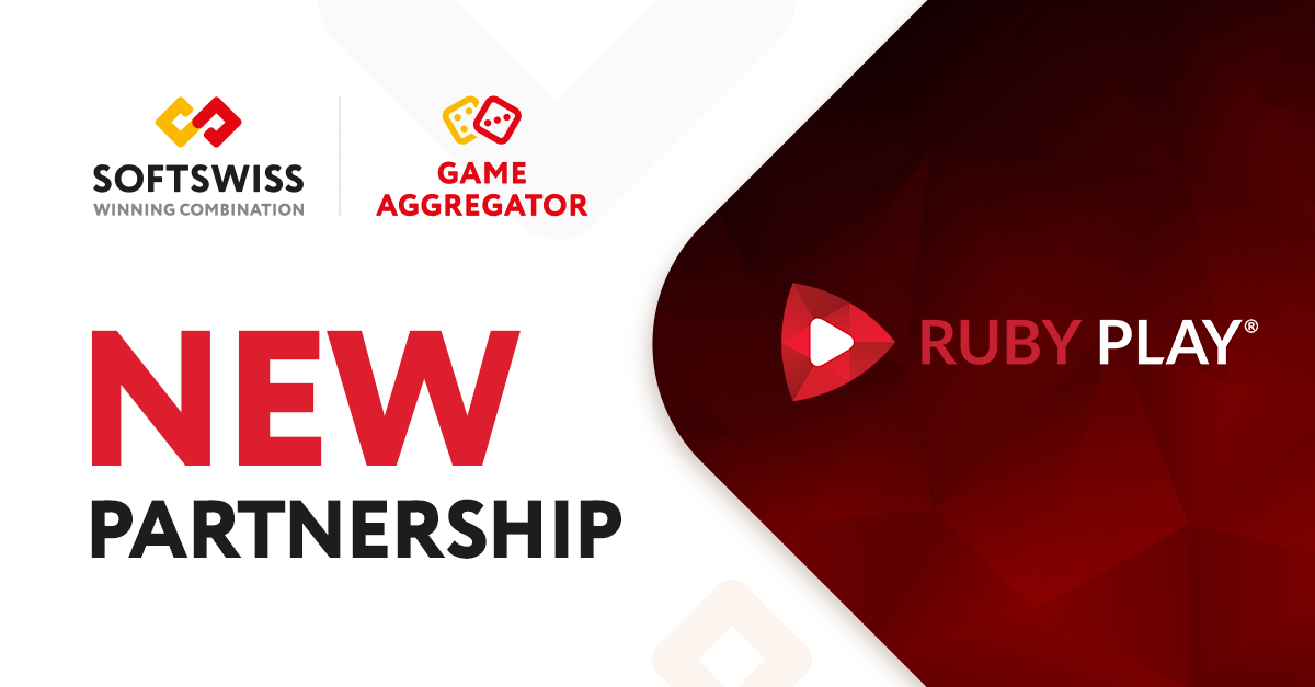 SOFTSWISS Game Aggregator Announces Partnership with Game Provider RubyPlay