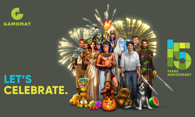 GAMOMAT celebrates 15th anniversary: A journey from land-based to iGaming excellence