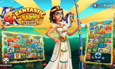 4ThePlayer & Yggdrasil invite you to fish for your fortune in Egypt with 4 Fantastic Fish in Egypt!