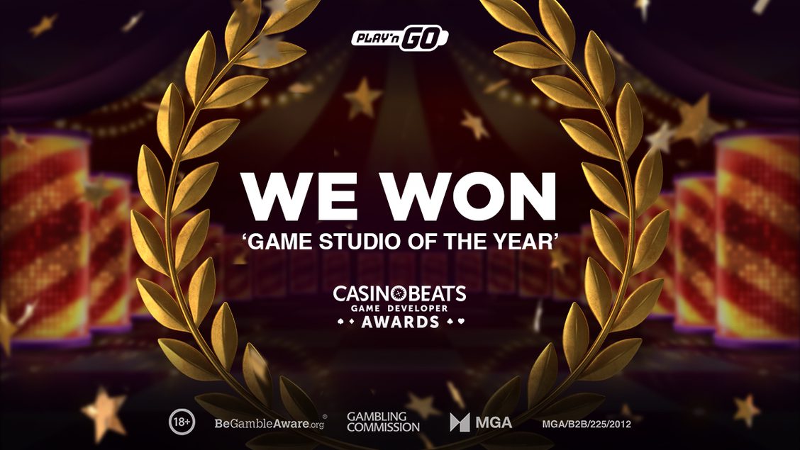 Play’n GO Crowned Game Studio of the Year