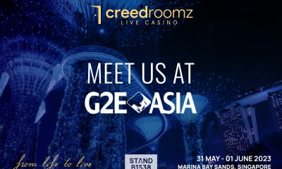CreedRoomz to Attend G2E Asia in Singapore