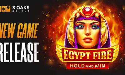 Unique Bonus game takes centre stage in 3 Oaks Gaming’s Egypt Fire: Hold and Win