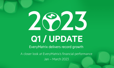 EveryMatrix delivers record growth in Q1 2023