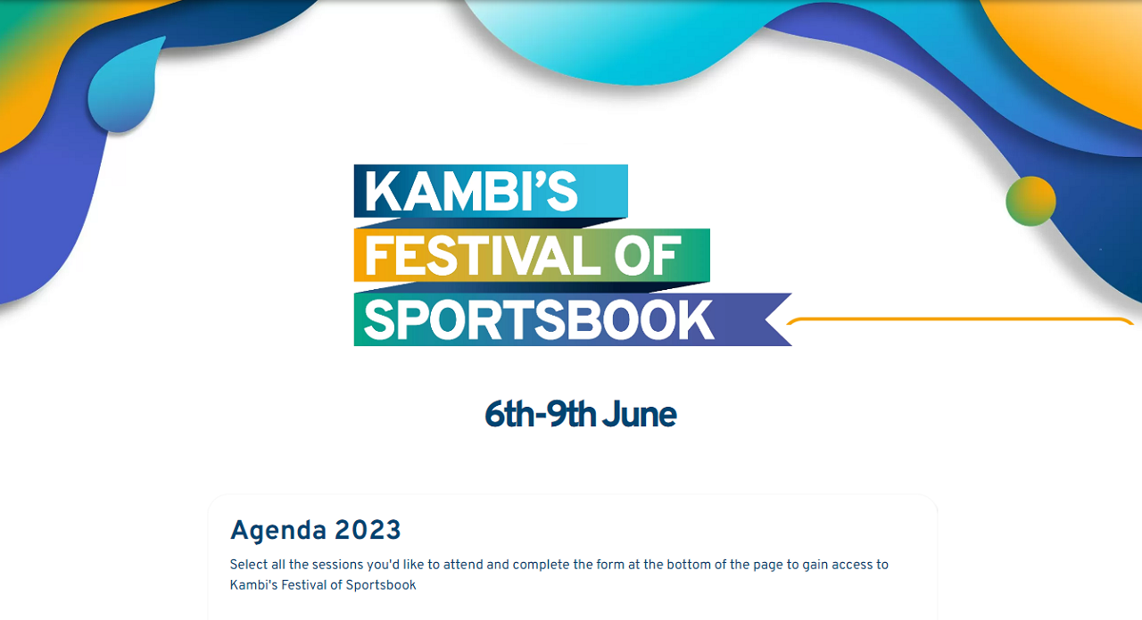 One week to go until Kambi’s Festival of Sportsbook