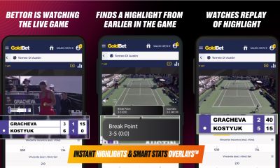 Lottomatica first in the world to launch Stats Perform’s Instant Highlights and Smart Stats Overlays™ features for Tennis through its brands Goldbet and Better