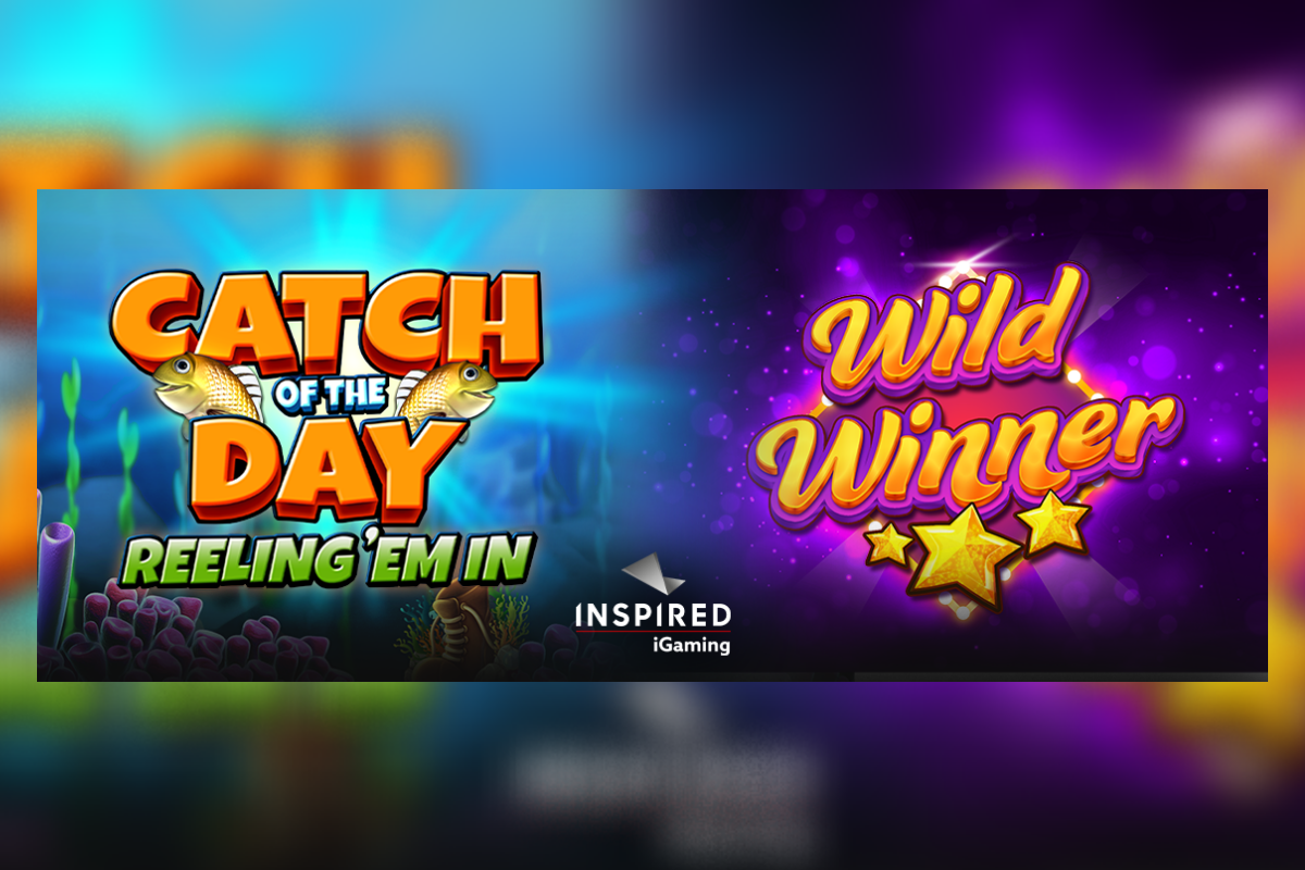 Inspired launches 2 new spring games: Catch of the Day Reeling ‘Em In™ and Wild Winner™