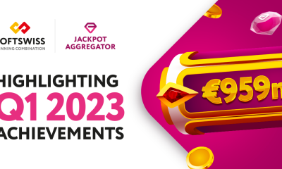 Approaching €1 Billion Bets Participated in Jackpots: SOFTSWISS Jackpot Aggregator's Q1 2023 Achievements