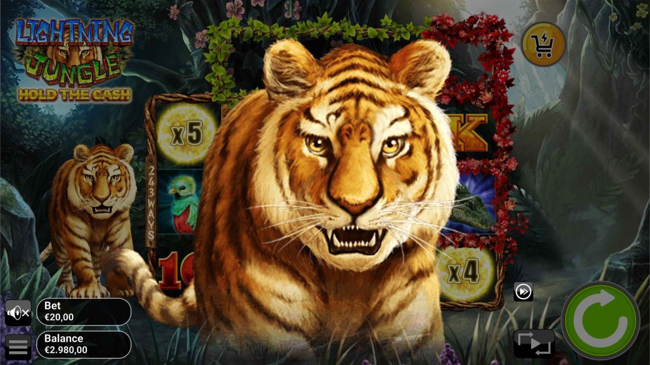 Swintt and Samurai Studio take a walk on the wild side in Lightning Jungle Hold The Cash