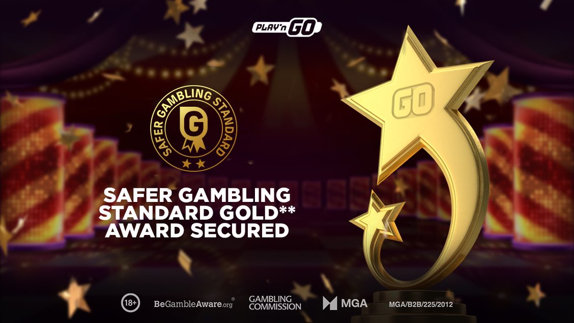 Play’n GO Secures Safer Gambling Standard Certification Advanced Level 2 Award