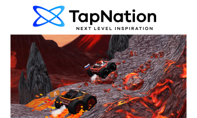 Race against other players to earn crypto in TapNation mobile game Rock Crawling