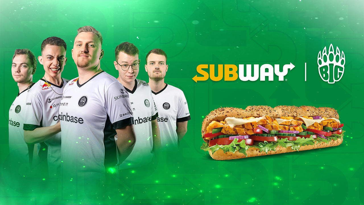 Subway and BIG launch joint CS:GO campaign