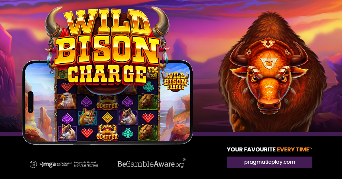 PRAGMATIC PLAY STAMPEDES THROUGH THE PRAIRIES IN WILD BISON CHARGE™