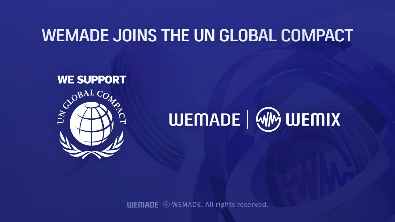 Wemade Joins the UN Global Compact, Affirming ESG Commitment