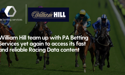 William Hill team up with PA Betting Services yet again to access its fast and reliable Racing Data content