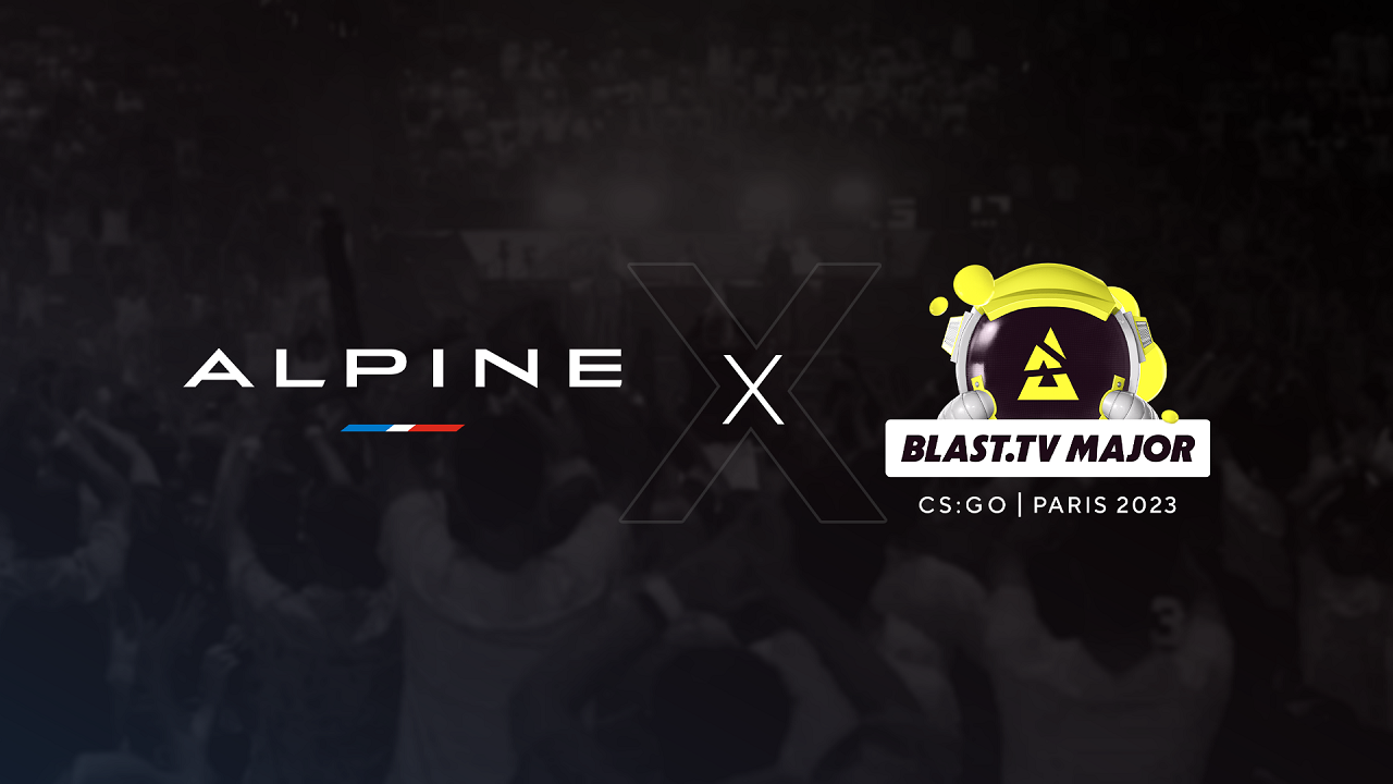 ALPINE ANNOUNCES ULTIMATE CROSSOVER PARTNERSHIP WITH THE BLAST.tv PARIS MAJOR