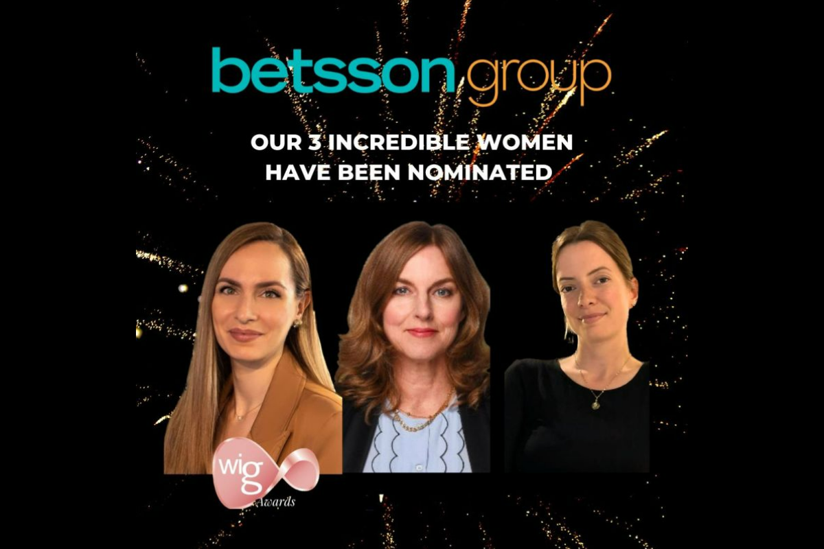 Betsson Group Shortlisted for Women in Gaming Diversity Awards 2023