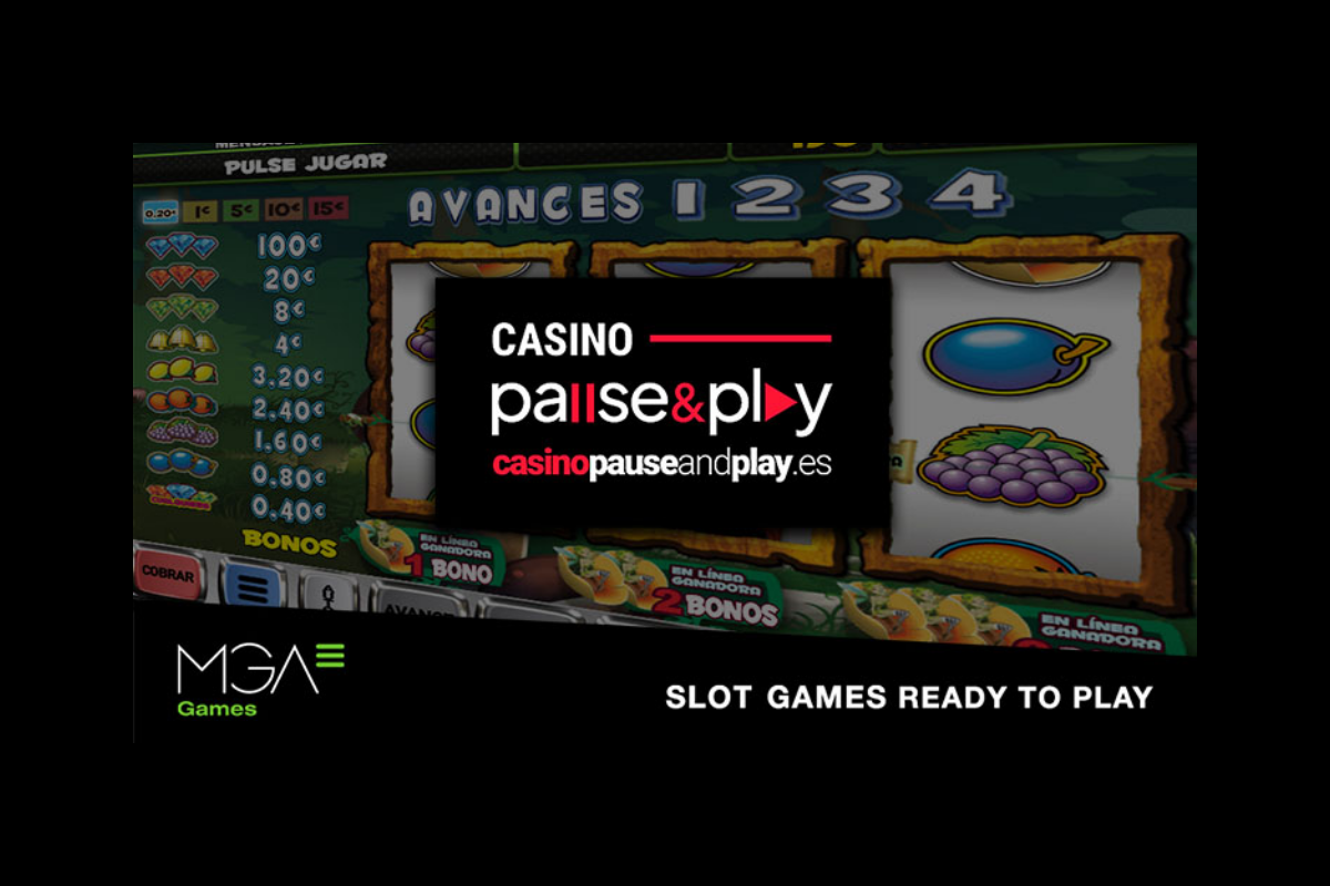 casinopauseandplay.es from the VID group launches with more than 100 new titles from MGA Games