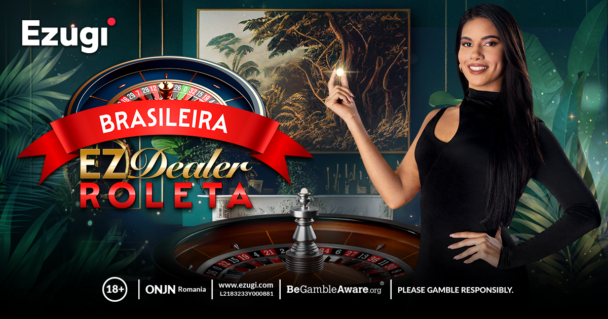 Ezugi launches EZ Dealer Roleta Brasileira with its unique blend of RNG gameplay and live dealer video