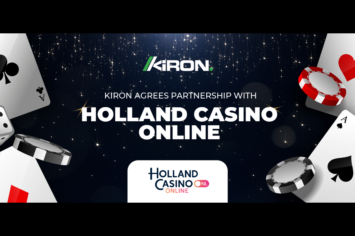 KIRON AGREES PARTNERSHIP WITH HOLLAND CASINO ONLINE
