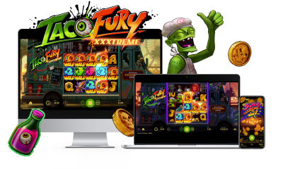 NetEnt’s Taco Fury™ XXXtreme Takes Players to a Post-Apocalyptic, Zombie Filled World