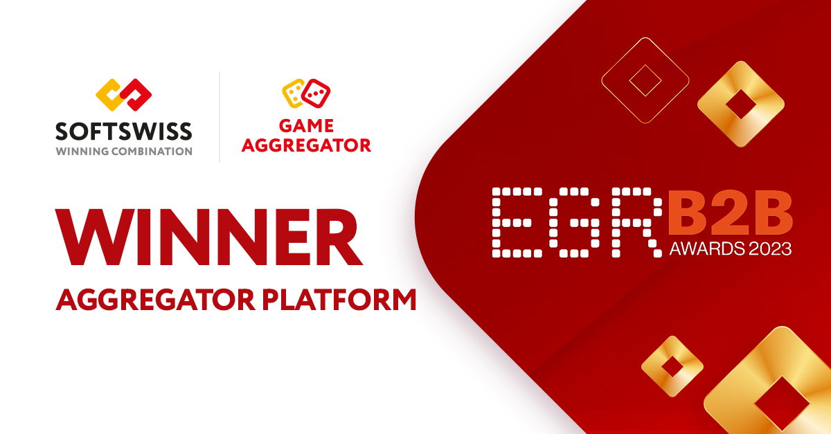 SOFTSWISS Game Aggregator Wins the Coveted EGR B2B Awards 2023