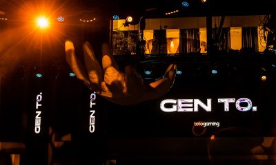 The rebranding of TotoGaming commenced with a spectacular cosmic show