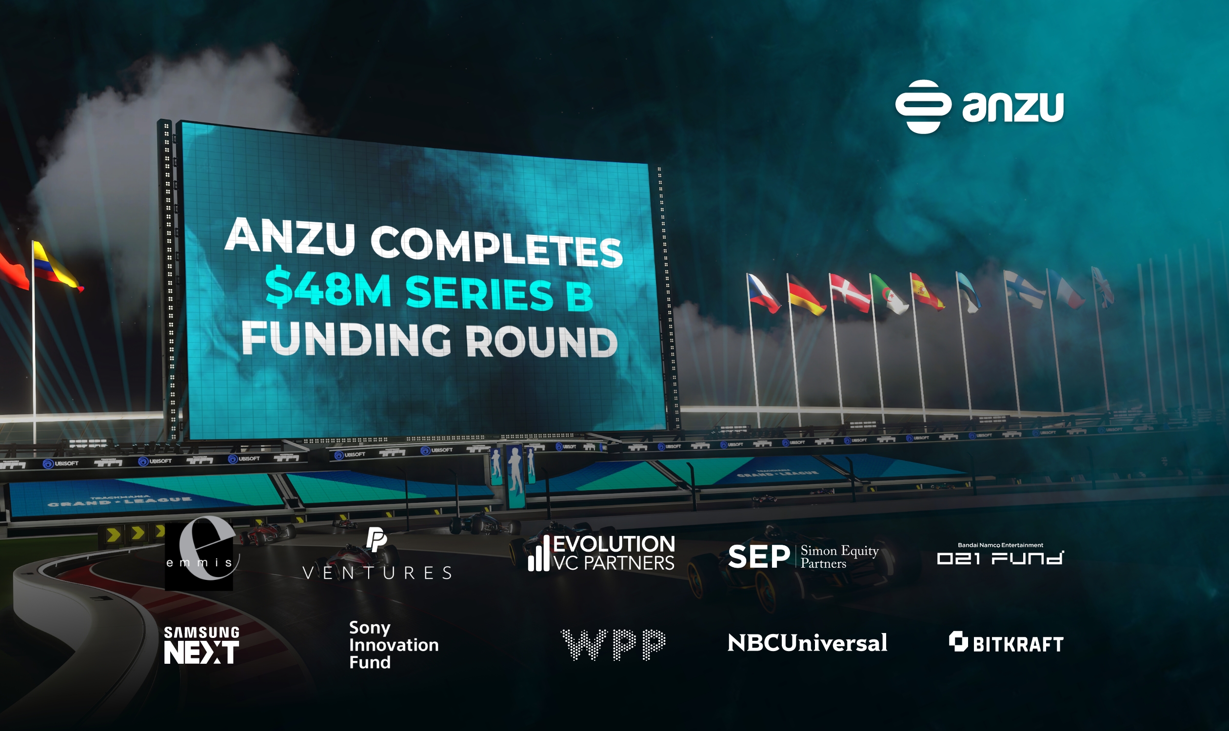 Anzu Completes $48 Million Series B Funding Round Led by Emmis to Accelerate In-Game Advertising