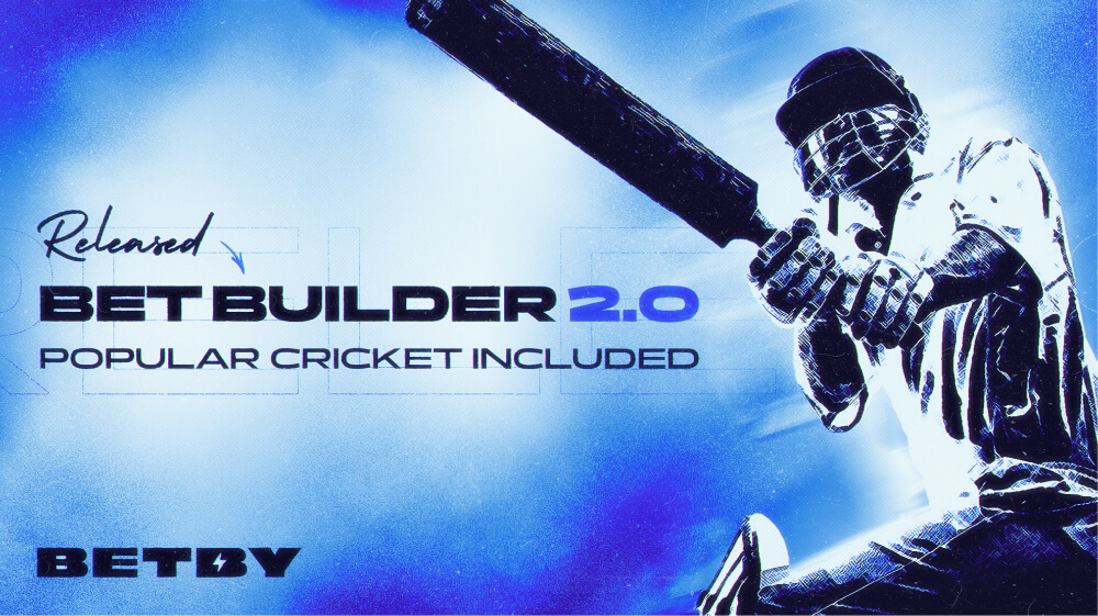 BETBY enhances Bet Builder with addition of Cricket markets