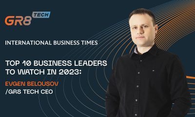 GR8 Tech's CEO Evgen Belousov Recognised as a Top Business Leader to Watch in 2023