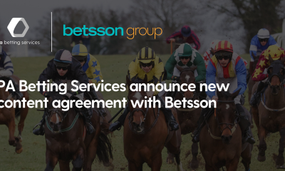 PA Betting Services announce new content agreement with Betsson