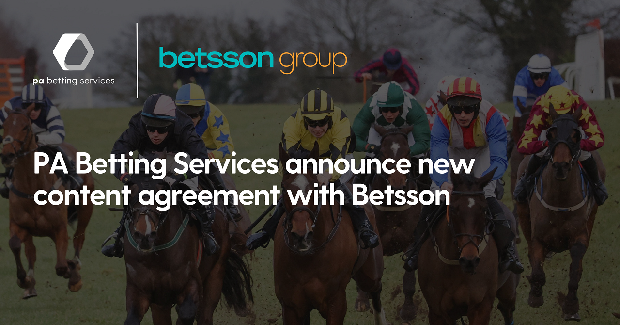 PA Betting Services announce new content agreement with Betsson