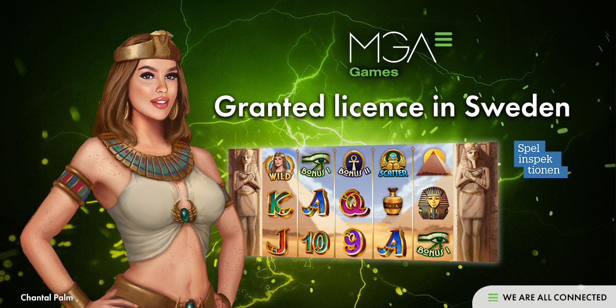 MGA Games secures Swedish B2B licence